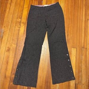 Elevenses Tweed Black Pants